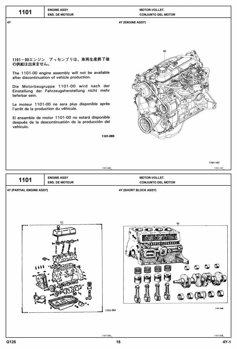 Catálogo de Peças Toyota 32-8FG10,15,18,20,25,30, 32-8FGJ35, 32-8FGK20,K25,K30 Empilhadeira a Combustão — vista explodida 1