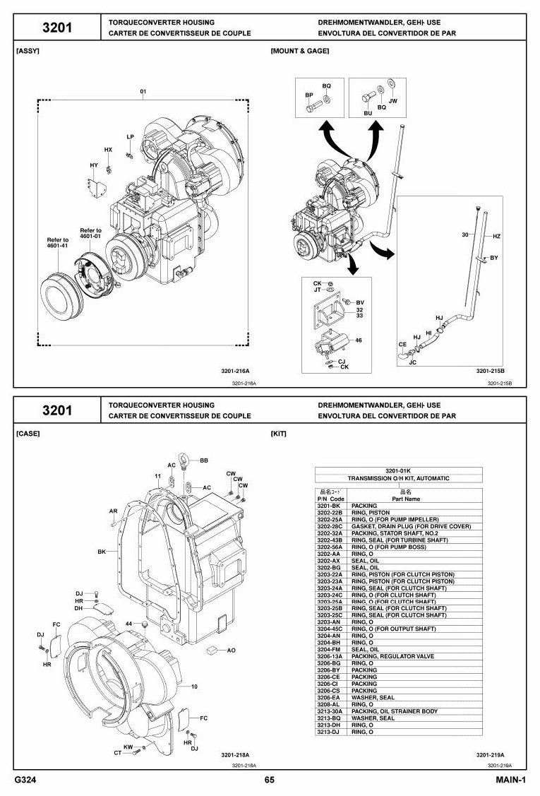 Catálogo de Peças Toyota 50-4FD100,115,120,135, 50-4FDK150,160 Empilhadeira a Combustão — vista explodida 2