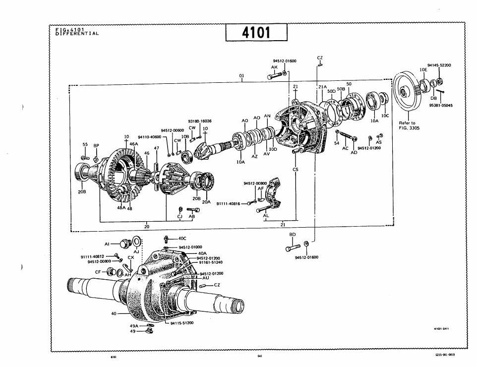 Catálogo de Peças Toyota FB35,40 Empilhadeira Elétrica — vista explodida 2