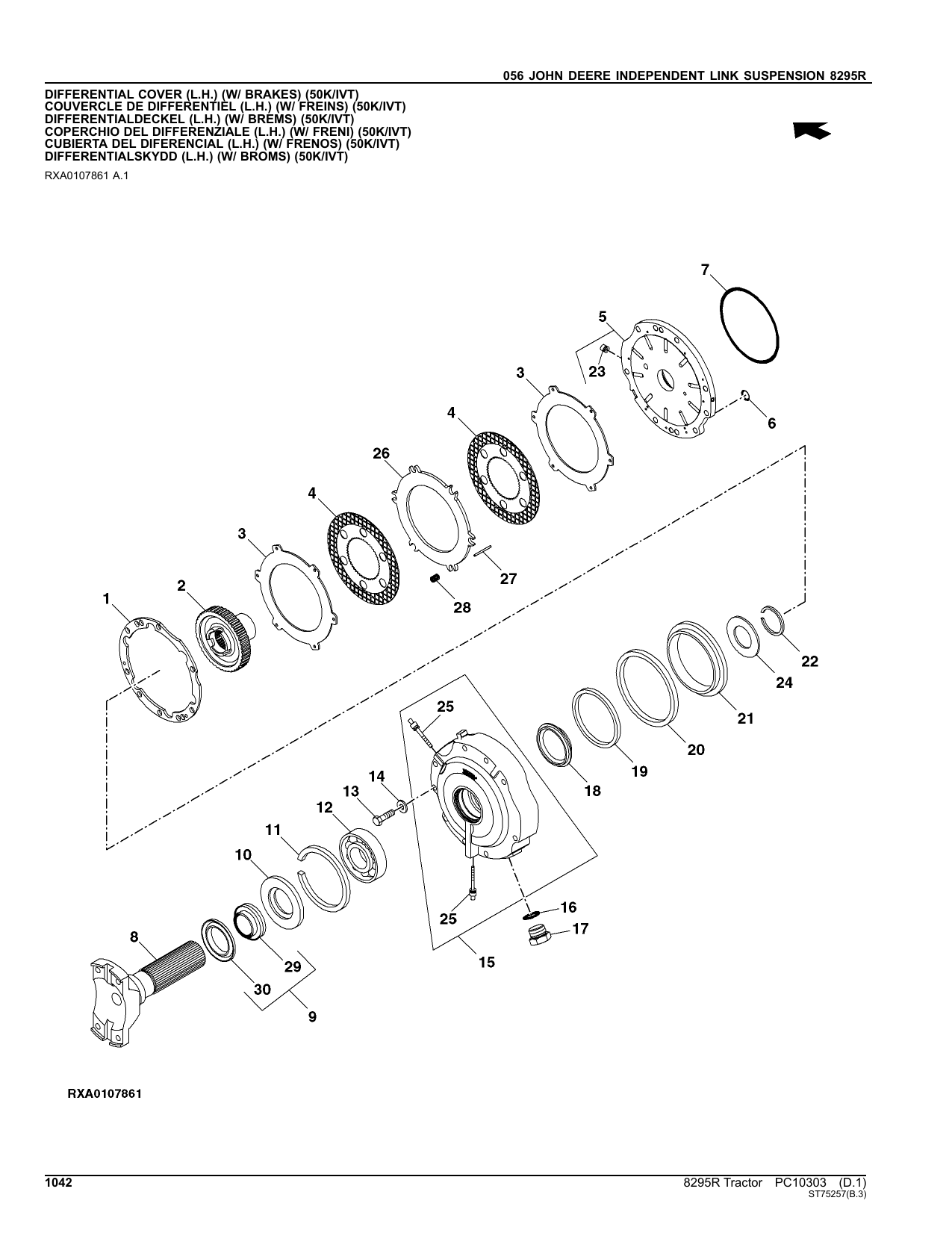 Catálogo de Peças Trator John Deere 8295R