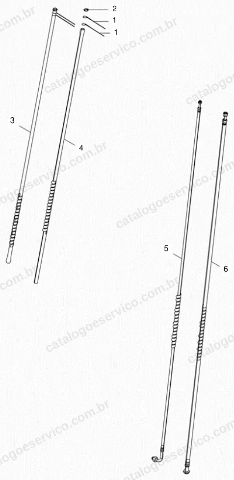 Vista explodida do catálogo de peças Valtra BS 3120H HiTech — figura 3