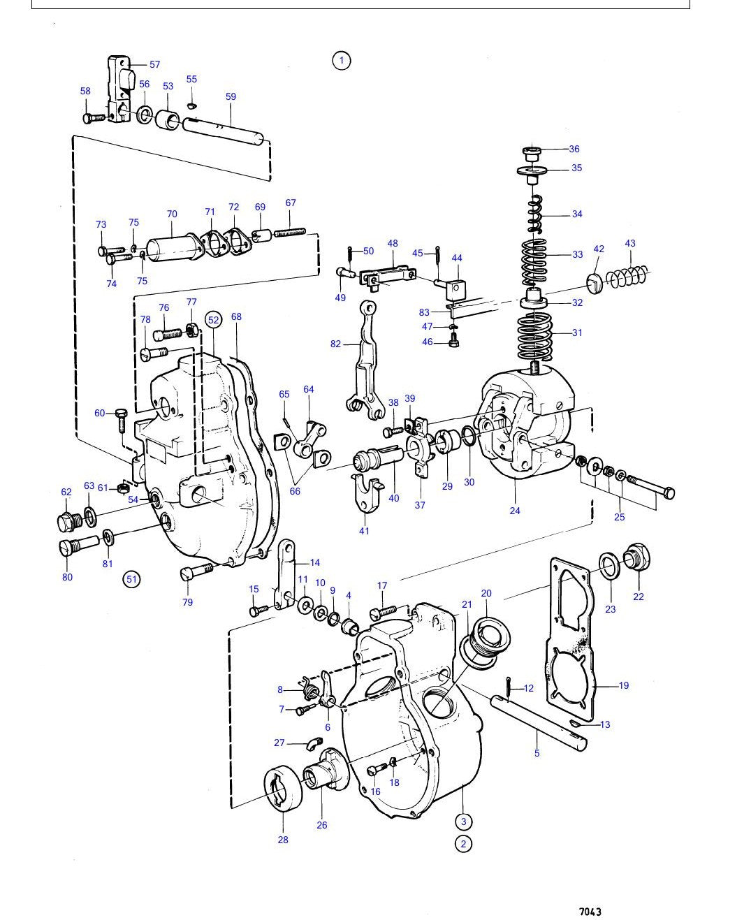 Catálogo de Peças Volvo Penta TAD1230G TD1210G TWD1210G TWD1211G TAD1231GE TAD1232GE Motor - página estratégica 1