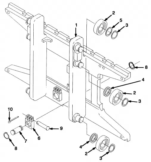 Catálogo de Peças Yale ERC040GH ERC050GH ERC065GH A908 — página interna 4