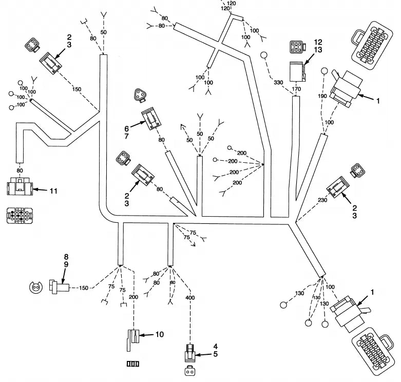 Catálogo de Peças Yale ERC040ZG ERC050ZG ERC060ZG E108 — página interna 1