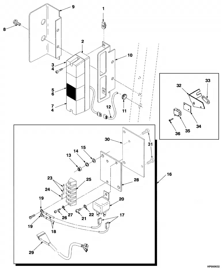 Catálogo de Peças Yale ERP16 ERP18 ERP20ATF D807 — página interna 4
