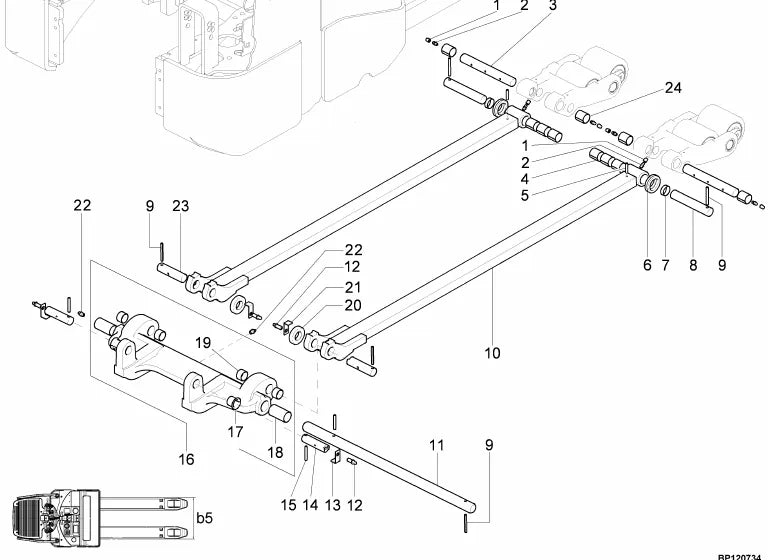 Catálogo de Peças Yale MP20X D843 Transpaleteira — página interna 3