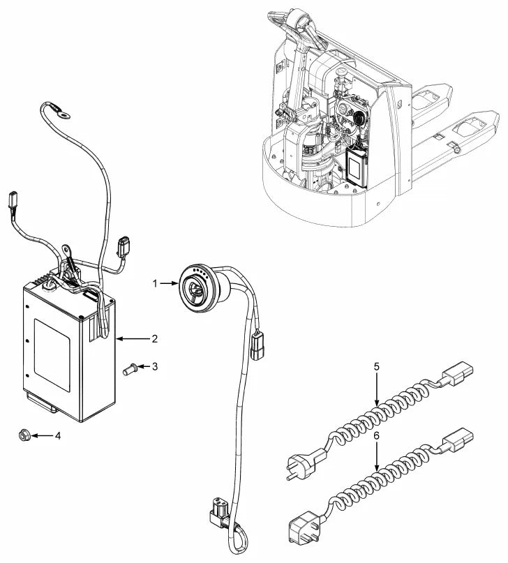 Catálogo de Peças Yale MP22-BR A252 — página interna 3