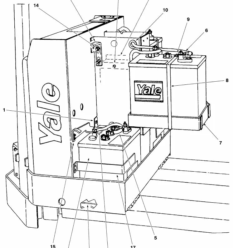 Catálogo de Peças Yale MPB040AC A827 — página interna 2