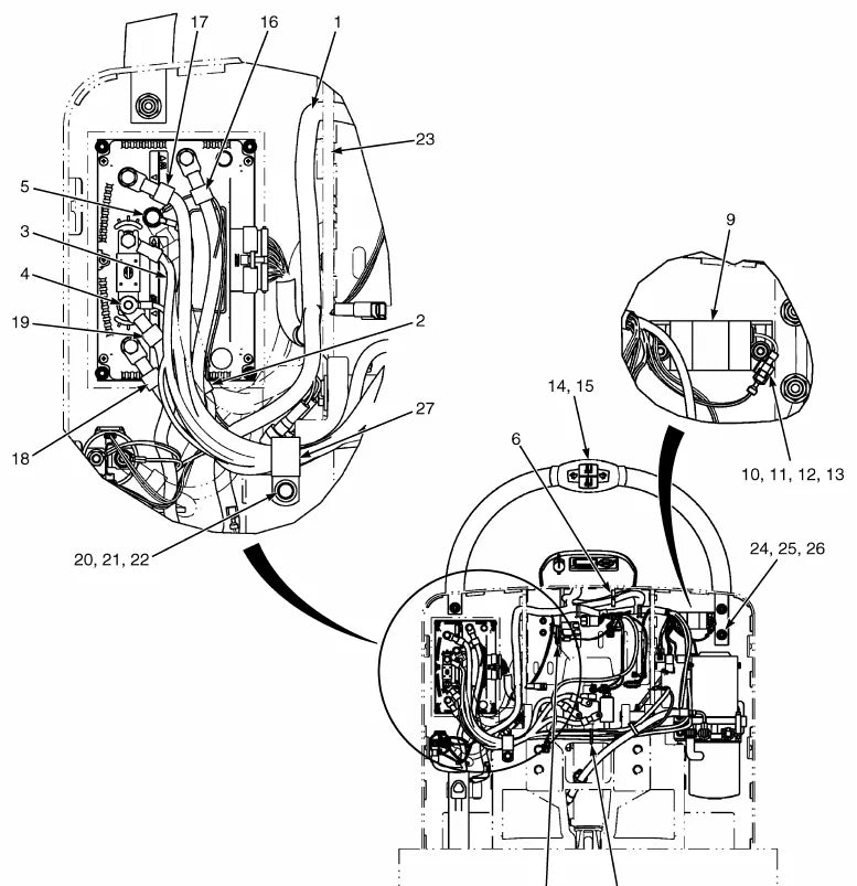 Catálogo de Peças Yale MPE060-F C896 — página interna 1