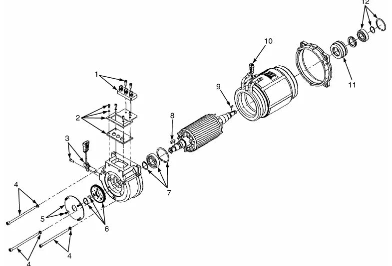 Catálogo de Peças Yale MPE060-F D896 — página interna 1