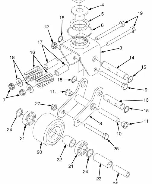 Catálogo de Peças Yale MPE060VH MPE080VH C292 C287 — página interna 3