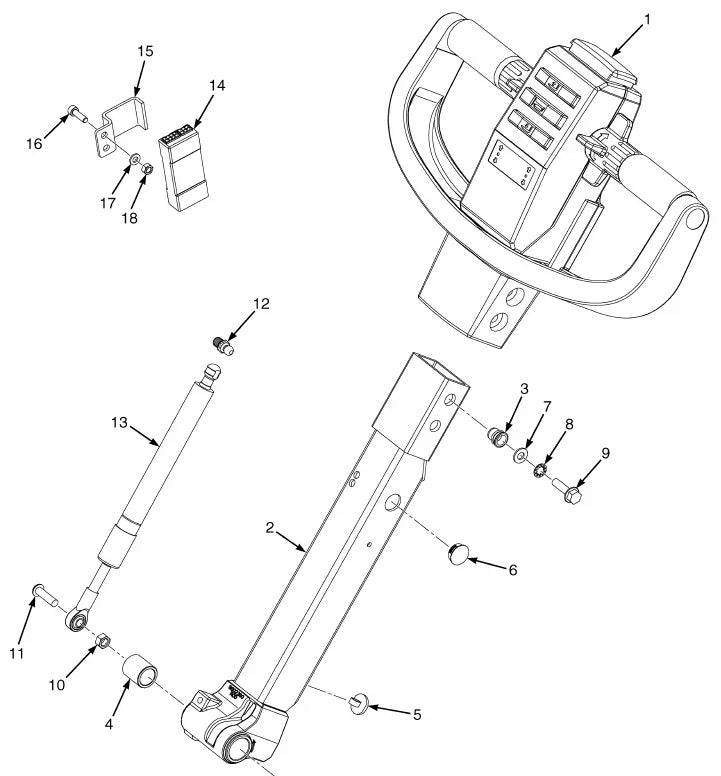 Catálogo de Peças Yale MPE080VG MPE060VG B287 B292 — página interna 2