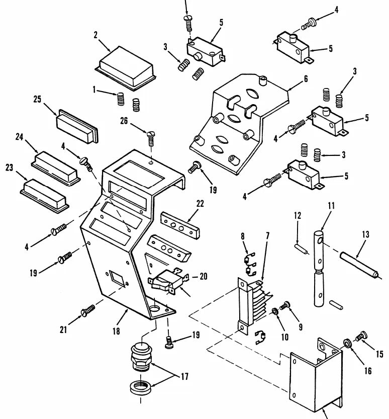 Catálogo de Peças Yale MPW MPE MPC MLW MLE 4000 a 8000 lb — página interna 3