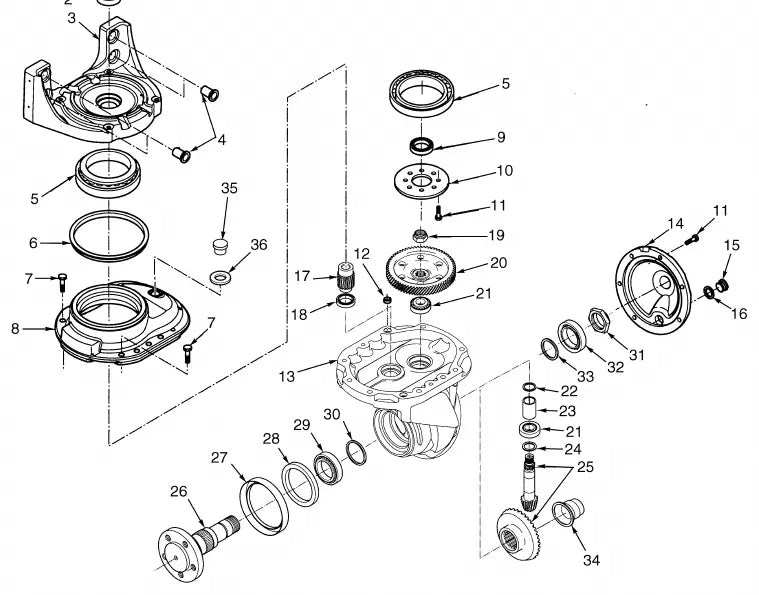 Catálogo de Peças Yale MSW030-E MRW020-E C820 C821 — página interna 2