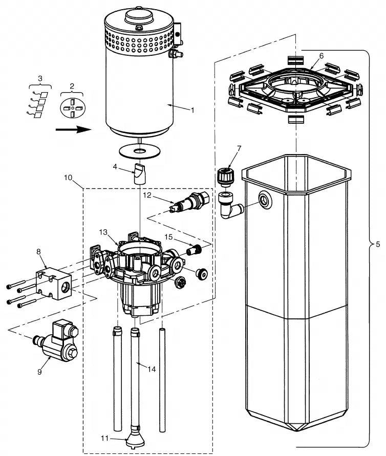 Catálogo de Peças Yale MSW030-E MRW020-E C820 C821 — página interna 3