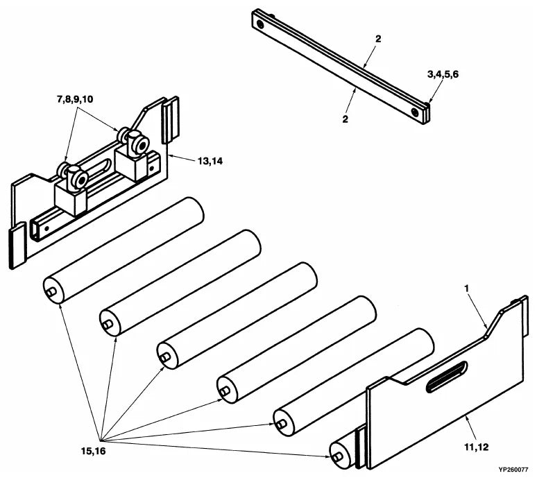 Catálogo de Peças Yale NDR030 NR045 B861 D829 — página interna 4