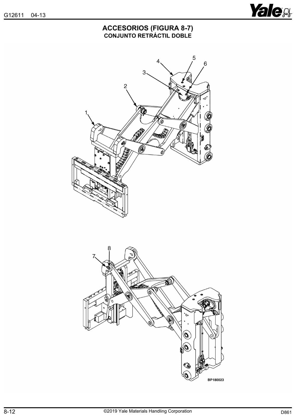 Yale NDR035EB-NR045EB (D861) — página 2