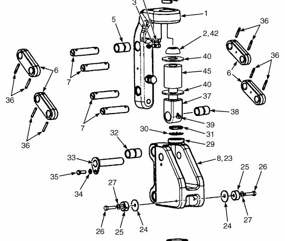Catálogo de Peças Yale NR040DA A295 — página interna 2