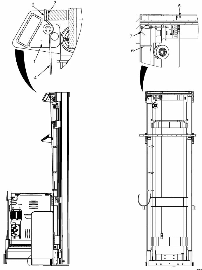 Catálogo de Peças Yale NR040DA A295 — página interna 3