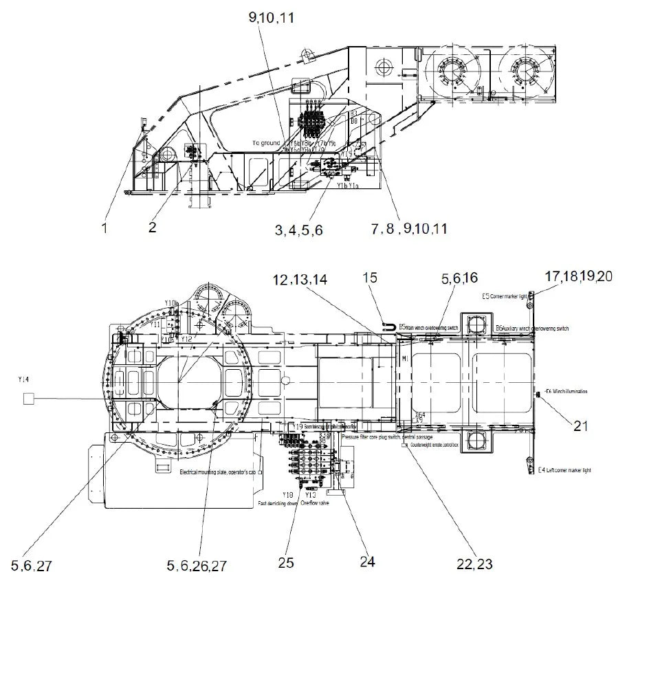 Catálogo de Peças Zoomlion ZTC1000V753 — página interna 3