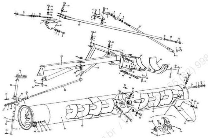 Catalogo de Pecas Colheitadeira 1530 New Holland Completo (1960 a 1980) PDF