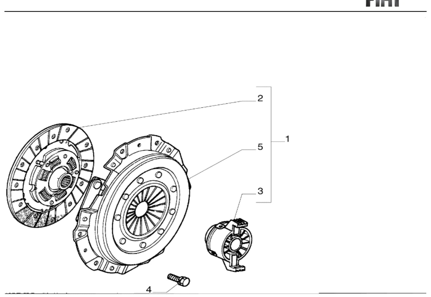 Catálogo de Peças Fiat Tempra HLX 2.0 16V (1997-1998) — vista explodida 3 (pág. 76 do PDF)