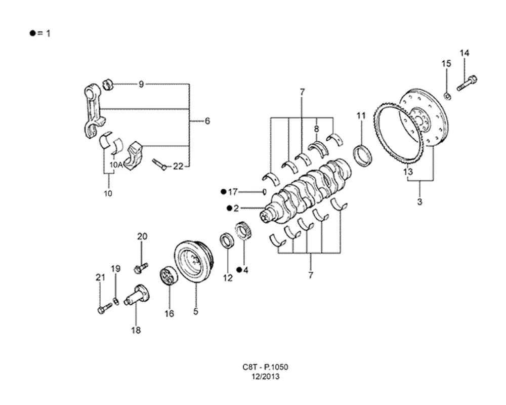 Catálogo de Peças Ford Cargo 915 — vista explodida 1