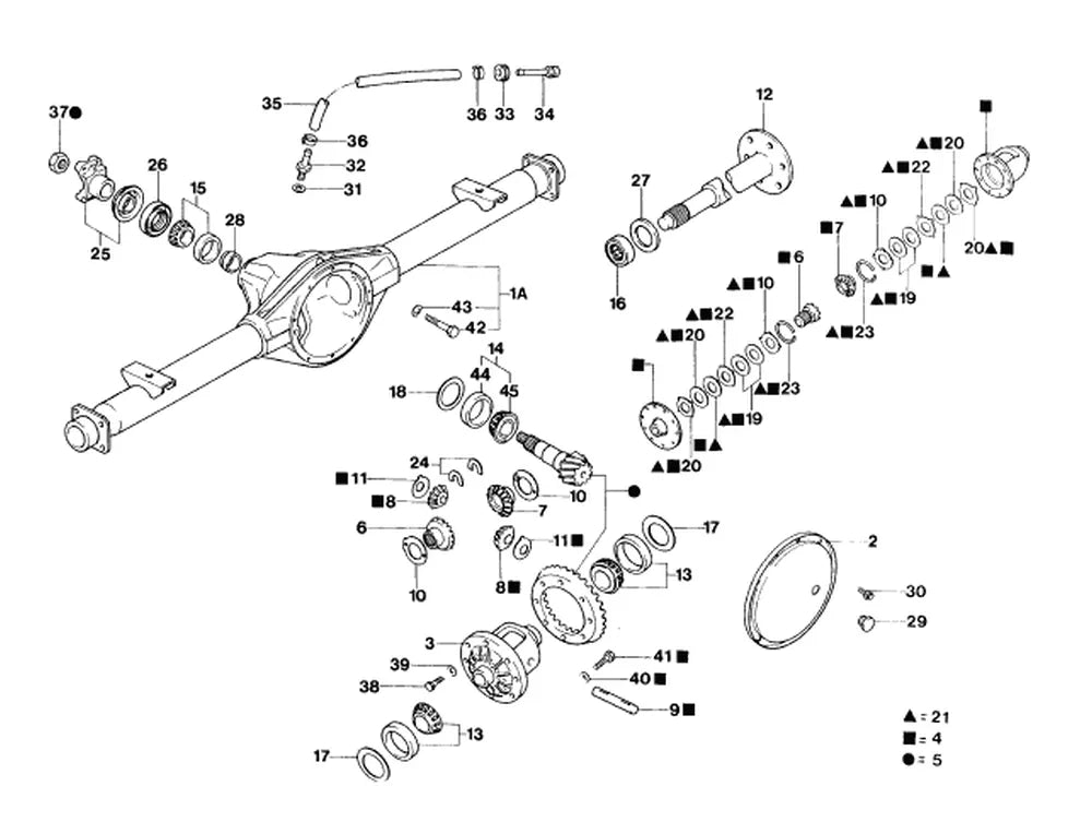 Catálogo de Peças Ford F-1000 — vista explodida 2