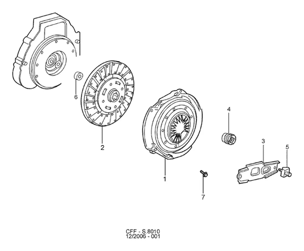 Catálogo de Peças Ford F-250 — vista explodida 2