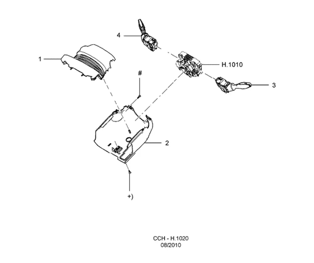 Catálogo de Peças Ford New Fiesta — vista explodida 3