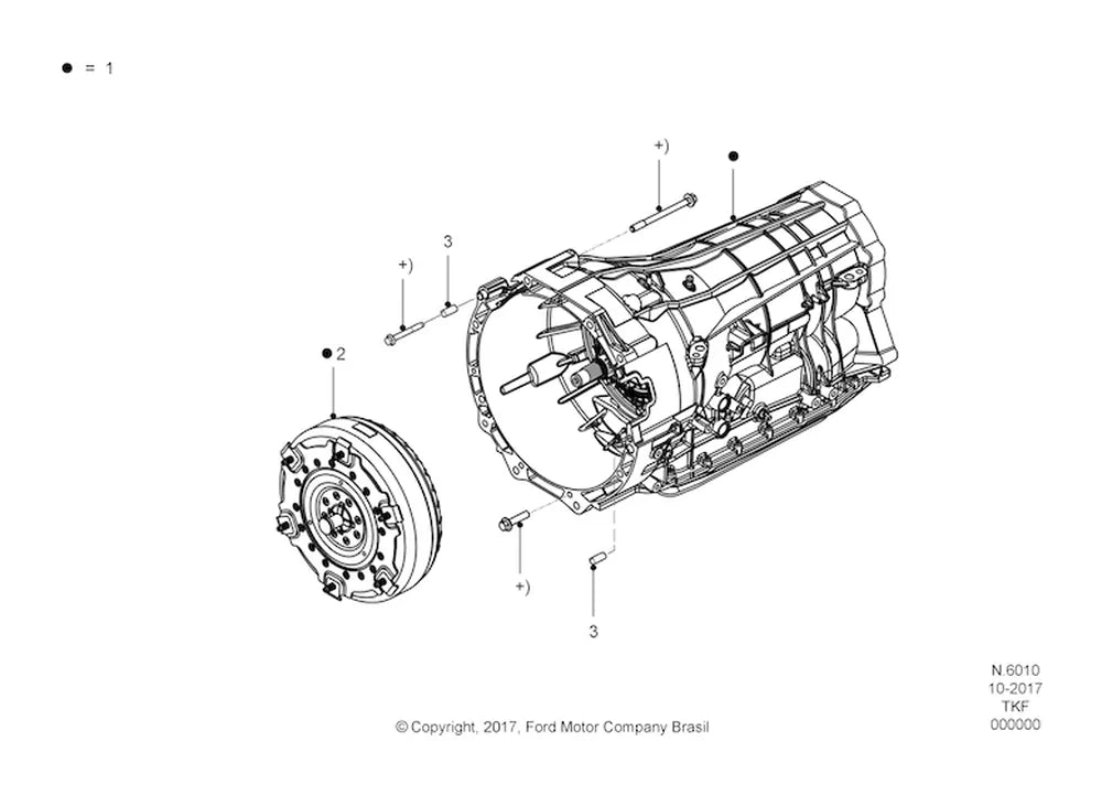 Catálogo de Peças Ford Ranger — vista explodida 2
