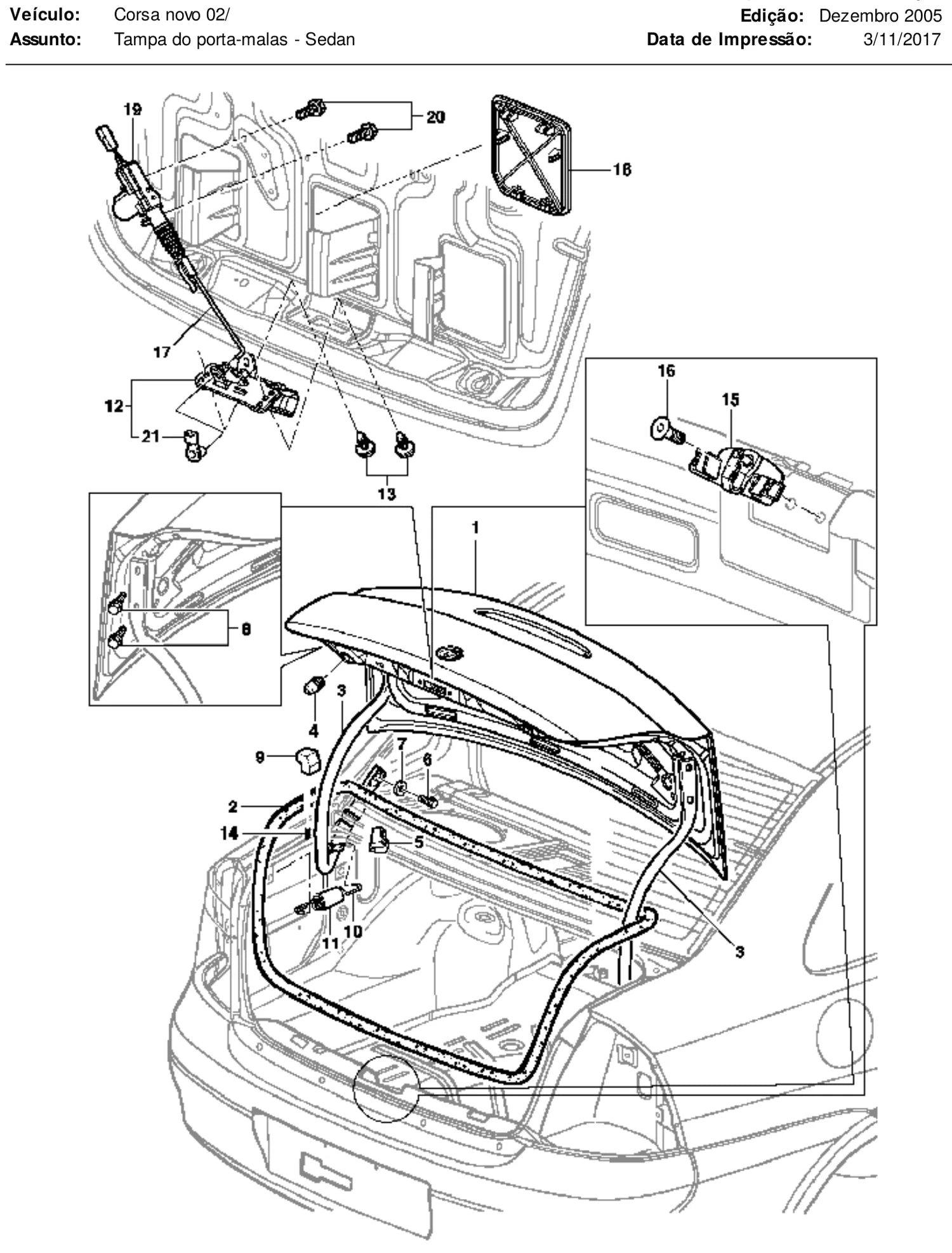 Catálogo de Peças Chevrolet Montana 2003-2006 (linha Corsa 02/06) — vista explodida 2 (pág. 479 do PDF)