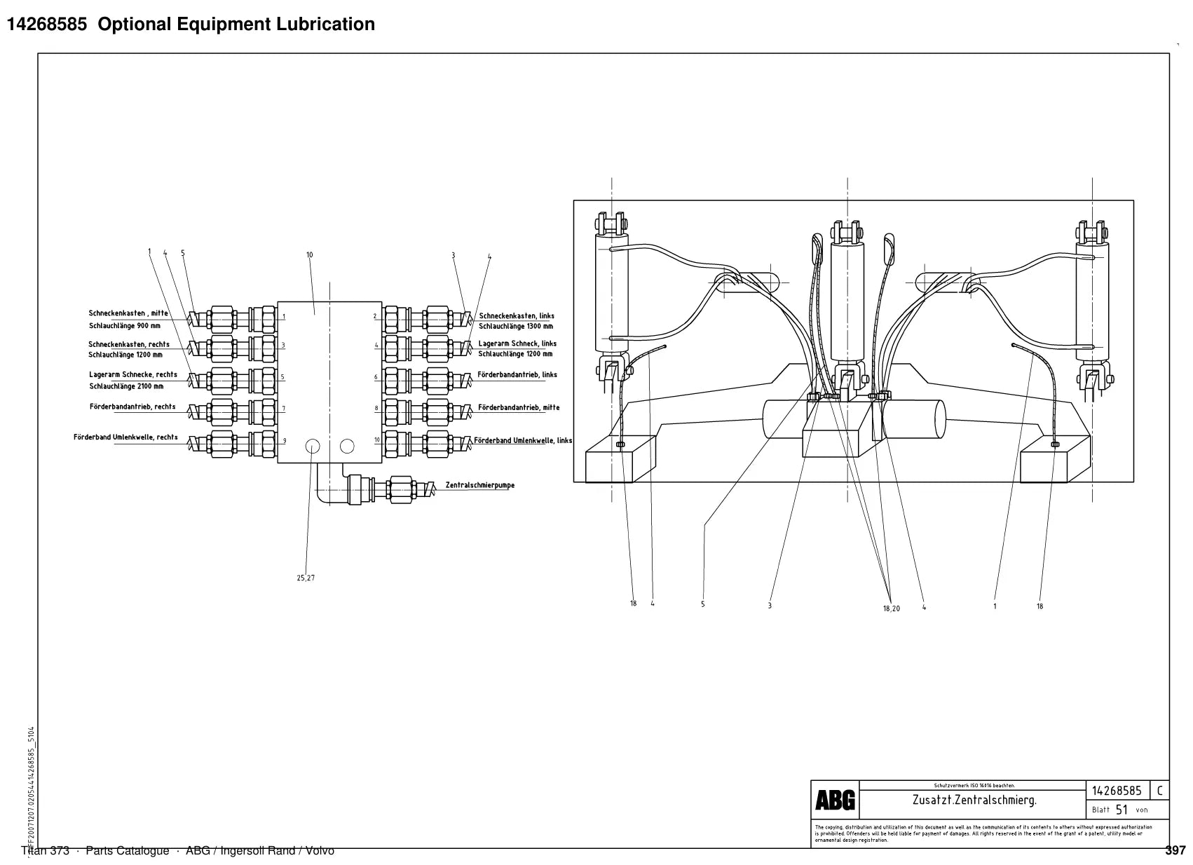 ABG Titan 373 Ingersoll Rand — vista explodida 4