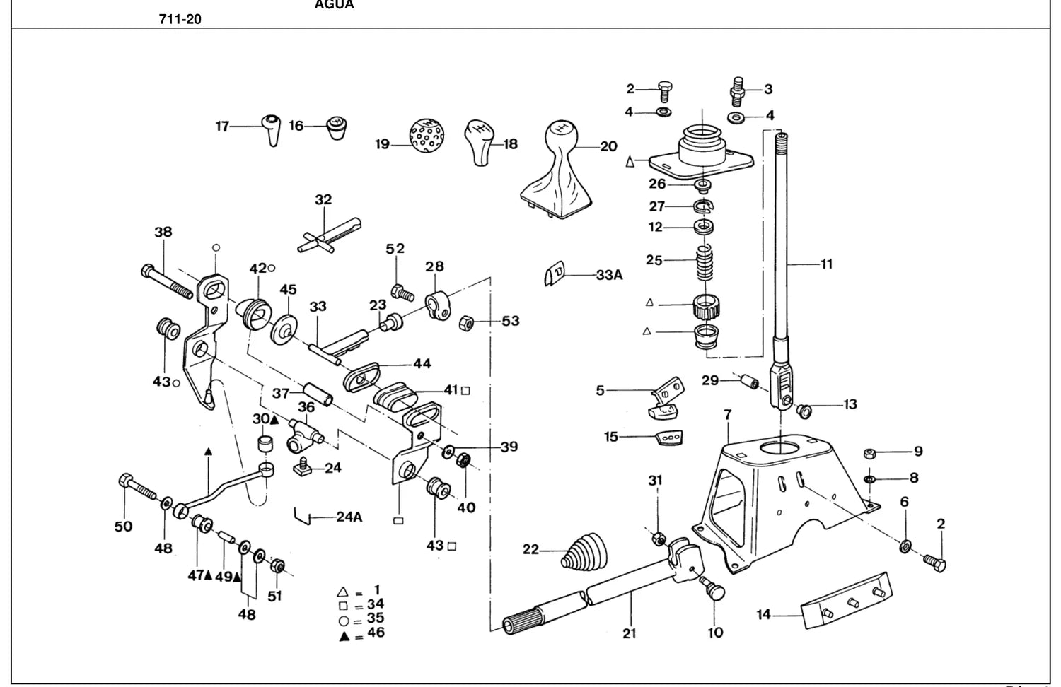 Catálogo de Peças Volkswagen Gol BX LS, CL, GT, GTI e GTS (1980-1997) — vista explodida 2 (pág. 906 do PDF)