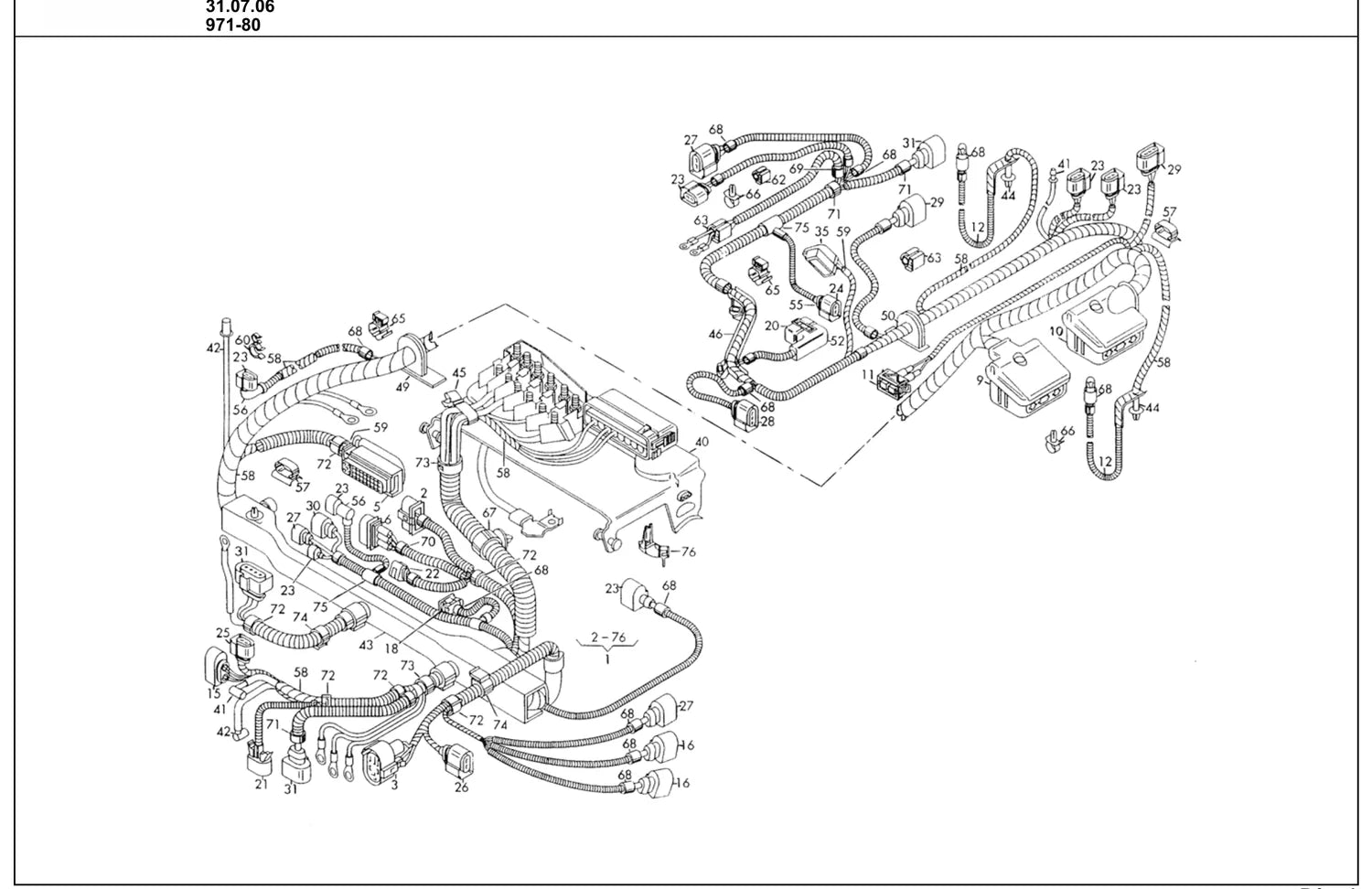 Catálogo de Peças Volkswagen Polo Sedan (2002-2005) — vista explodida 3 (pág. 1049 do PDF)