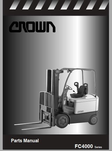 CATALOGO DE PEÇAS PDF EMPILHADEIRA FC4000 SERIES - CROWN