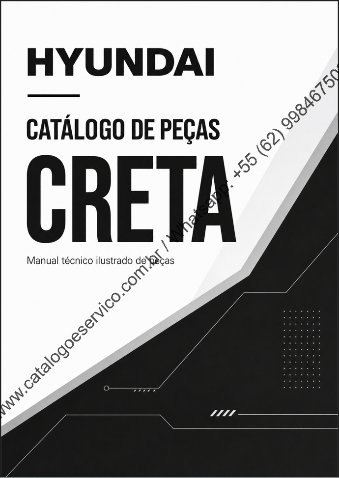 Catalogo de Pecas Hyundai Creta 2015 a 2022 Completo em PDF