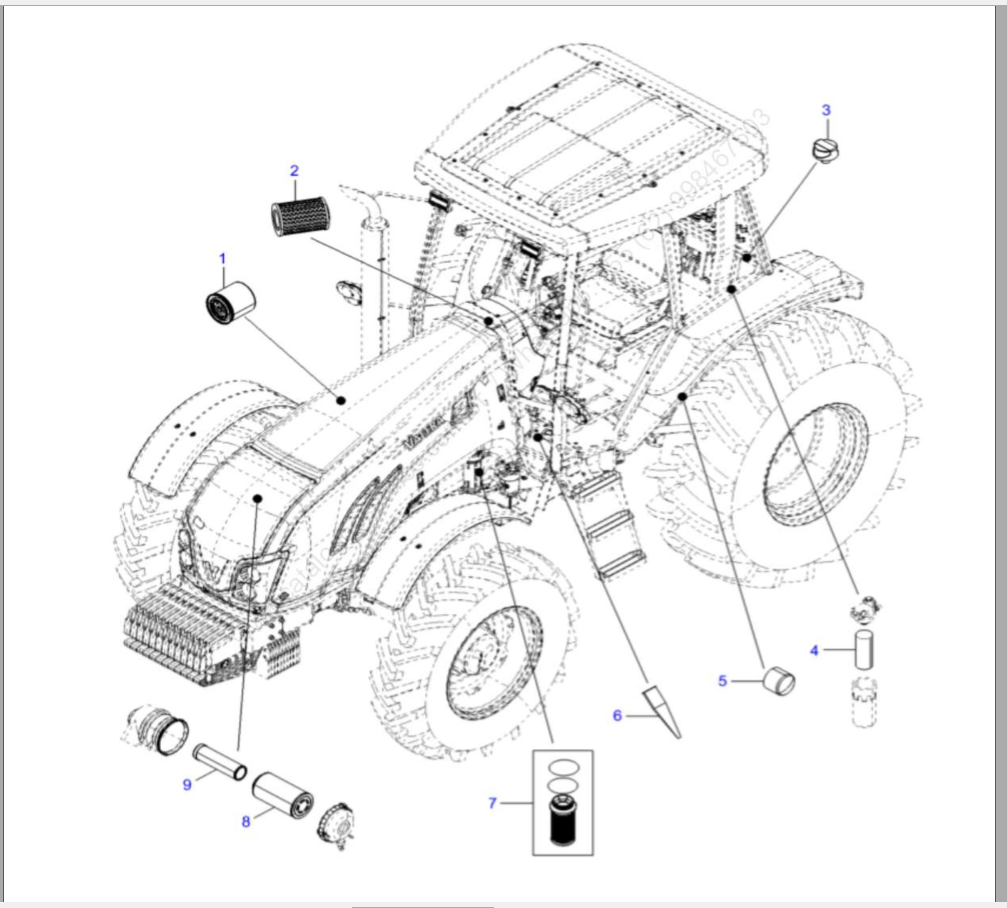 BM135 Novo Trator valtra Catalogo De Pecas Completo PDF