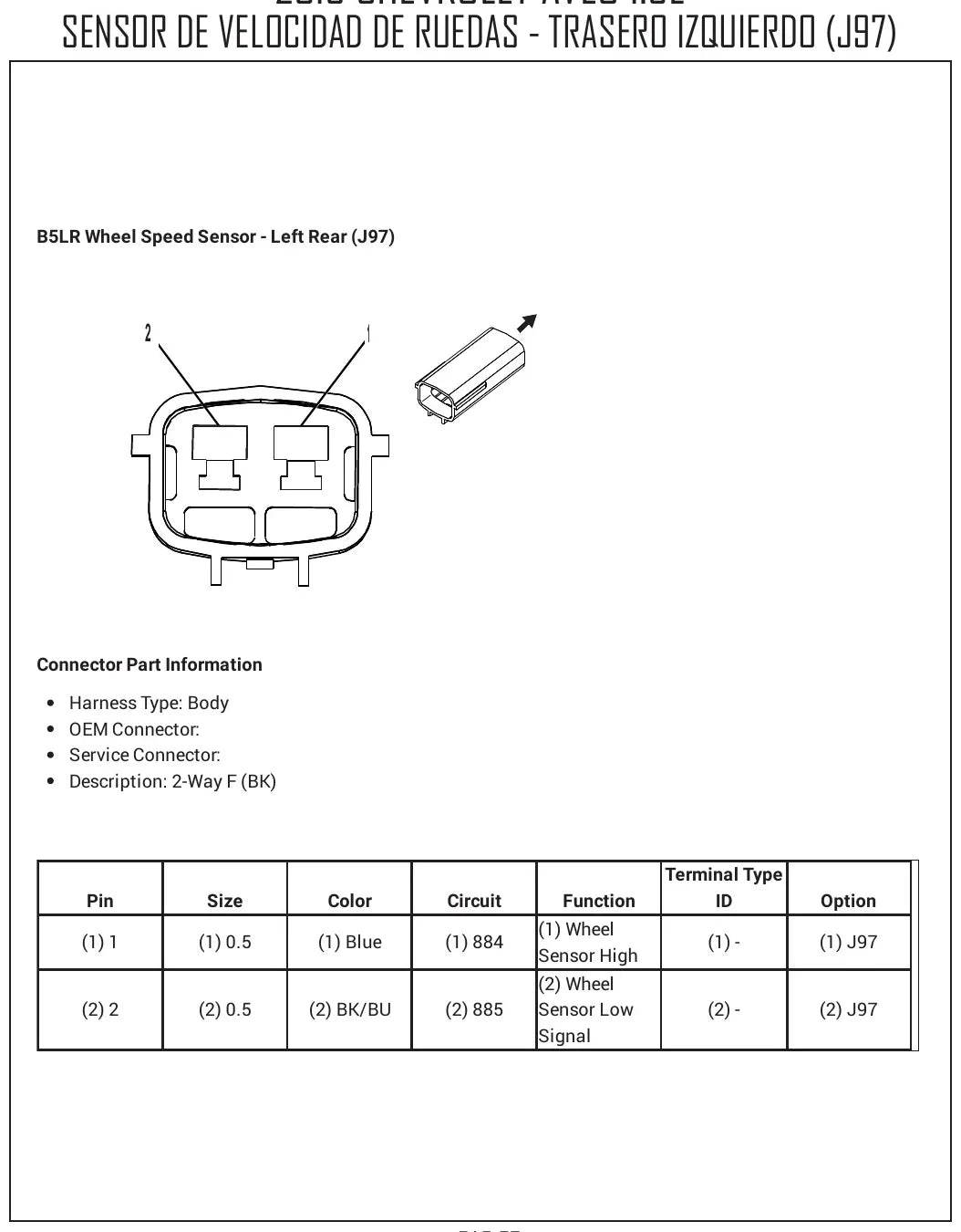Diagrama Elétrico Chevrolet Aveo — prancha de circuito 2