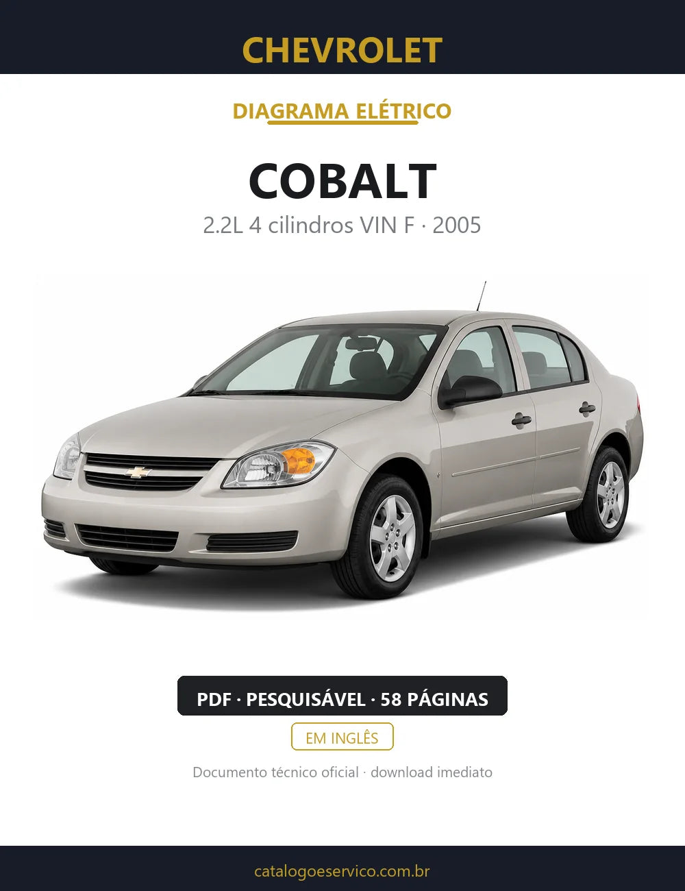 Diagrama Elétrico Chevrolet Cobalt — capa