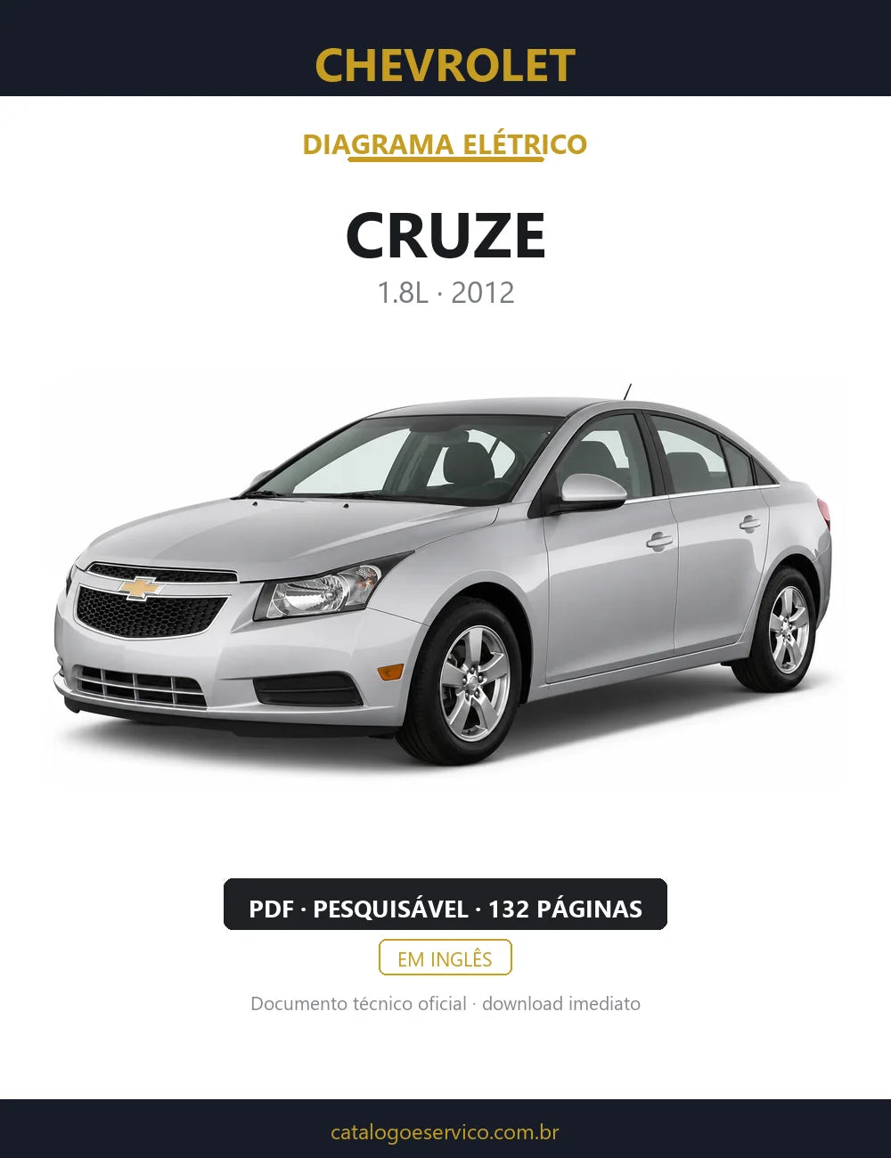 Diagrama Elétrico Chevrolet Cruze — capa