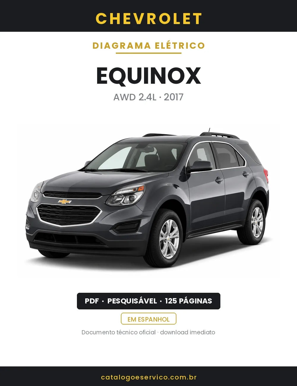 Diagrama Elétrico Chevrolet Equinox — capa