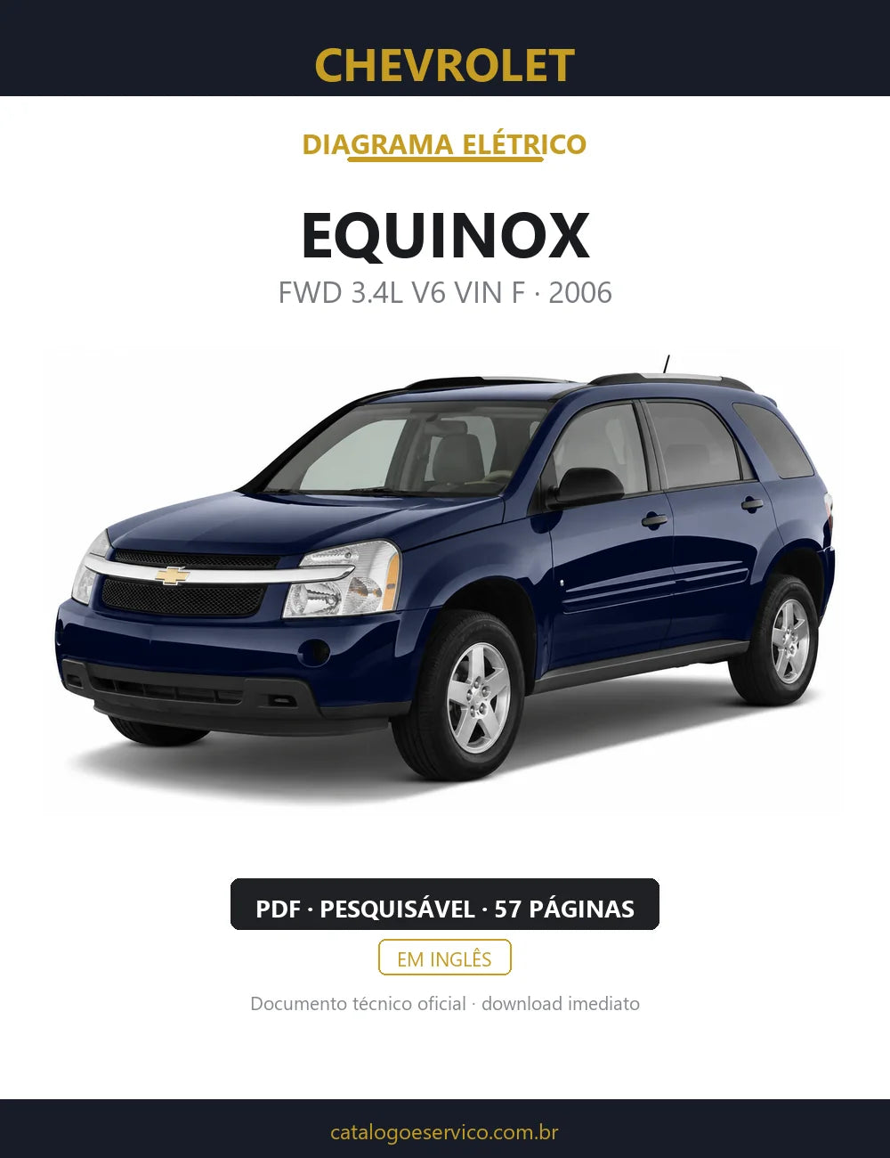 Diagrama Elétrico Chevrolet Equinox — capa