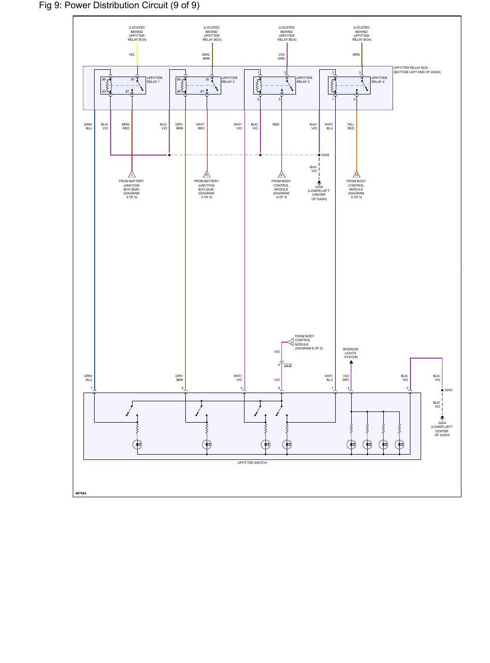 Diagrama Elétrico Ford F 250 Super Duty King Ranch 6.7L 2015 — Todo o elétrico da F-250 Super Duty King Ranch - diagrama 2