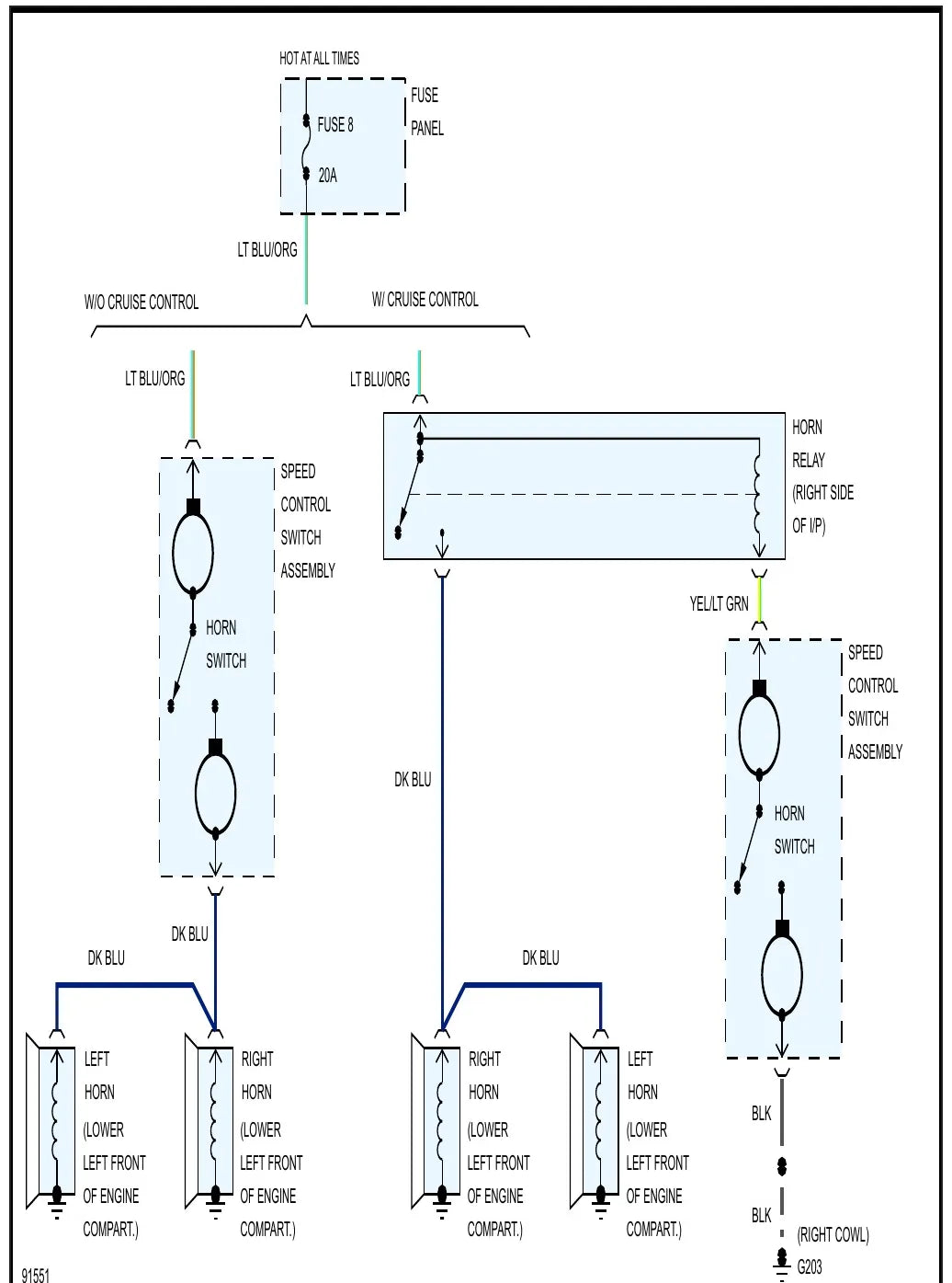 Diagrama Elétrico Ford Ranger — prancha de circuito 1