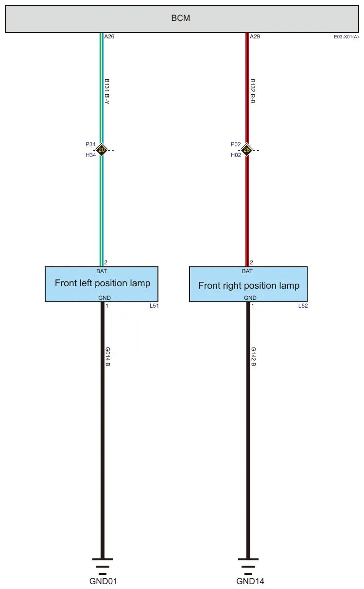 Diagrama Elétrico Great Wall Haval H2 — prancha de circuito 3