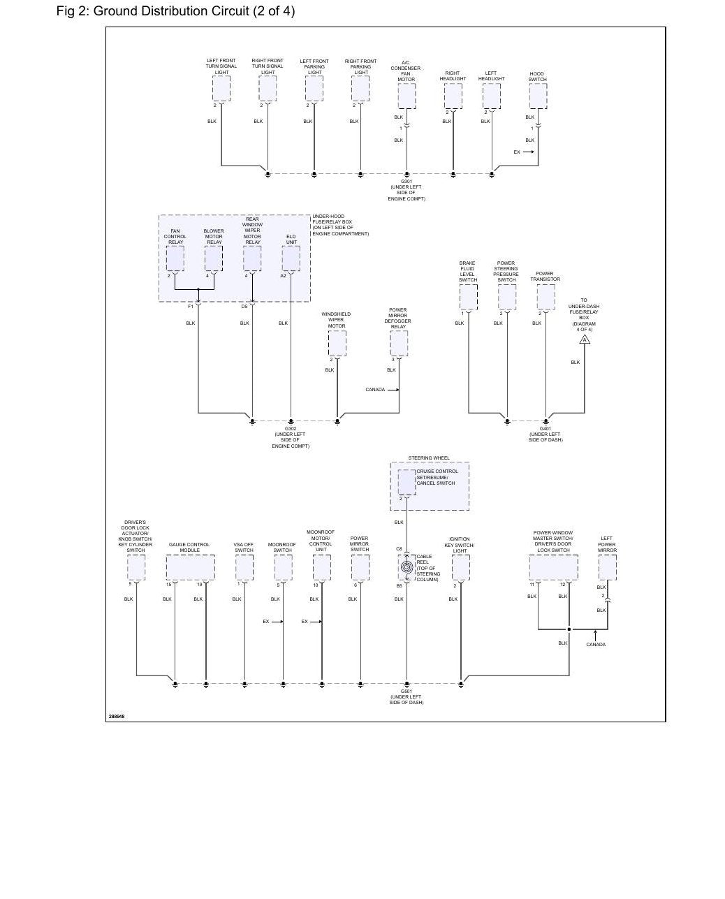 Diagrama Elétrico Honda Cr V 2.4L 2008 — CR-V 2008: do ABS ao sistema de audio - diagrama 1