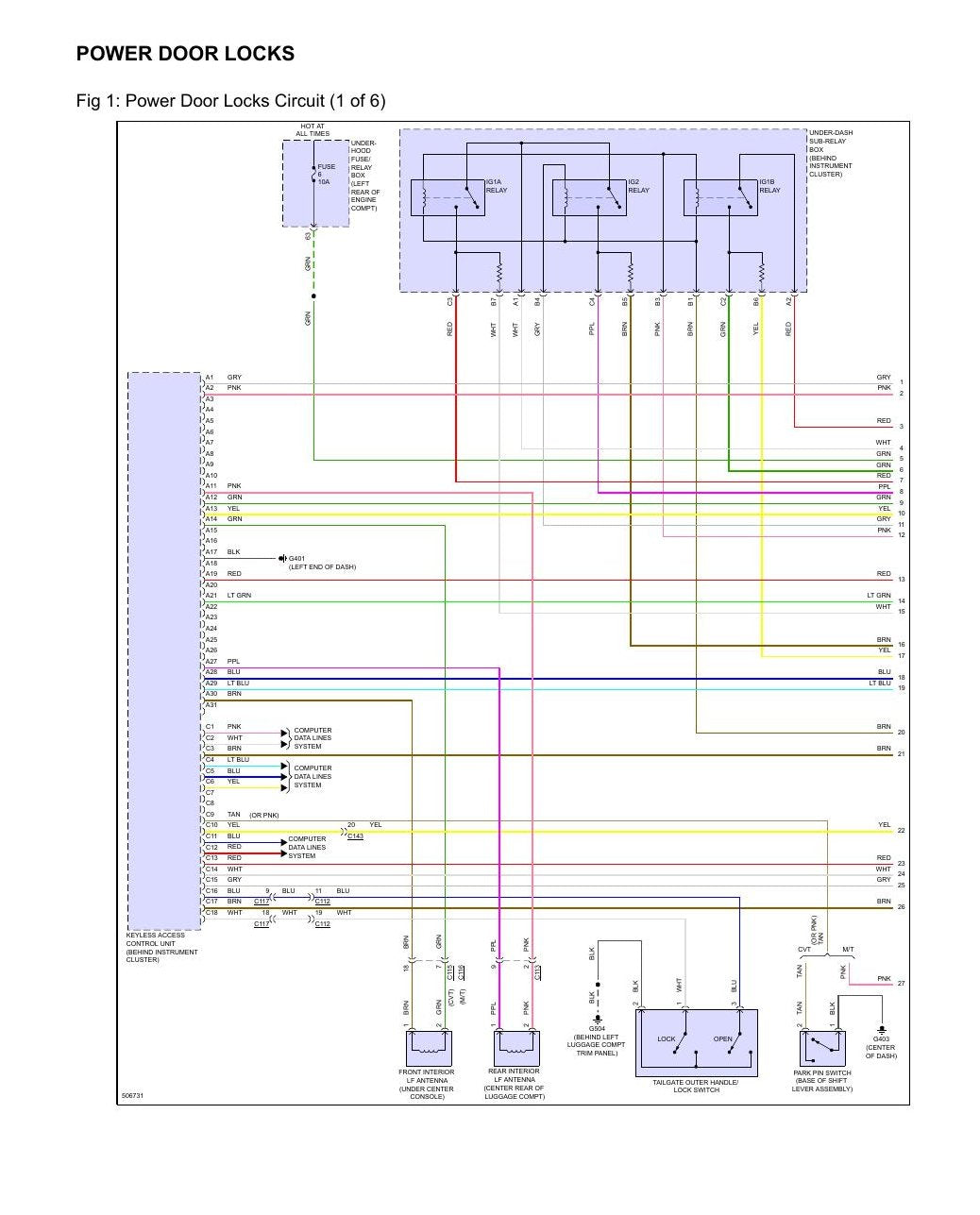 Diagrama Elétrico Honda HR V 1.8L Eng LX 2016 — HR-V 1.8L LX 2016: CVT, câmera Lane Watch - diagrama 2