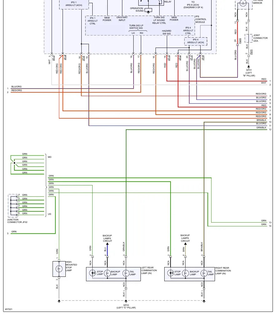 Diagrama Elétrico Hyundai Elantra GT — prancha de circuito 3