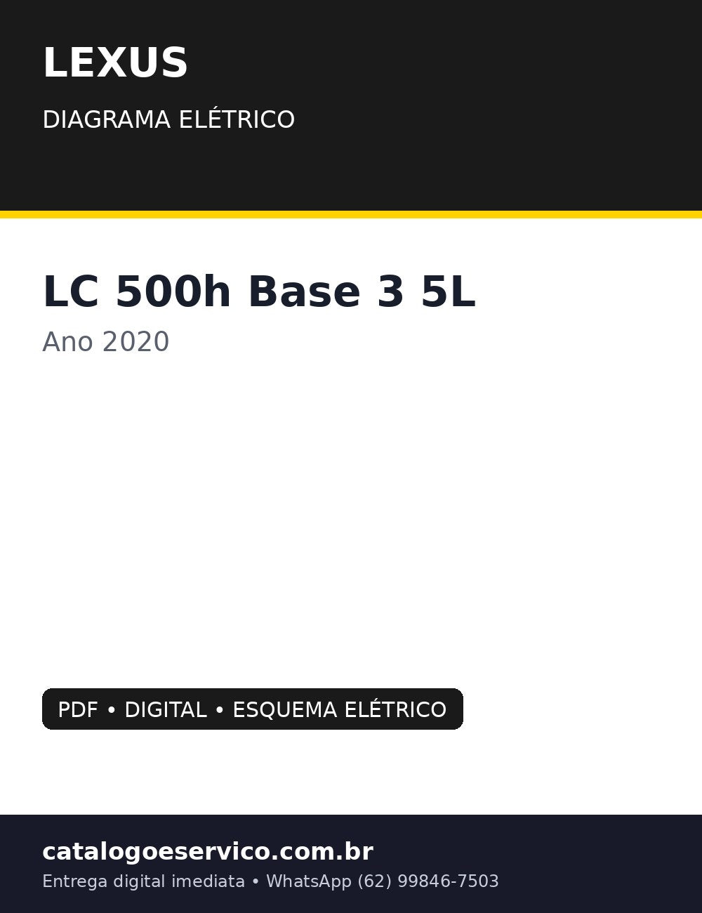 Diagrama Elétrico Lexus LC 500h Base 3.5L 2020 — 2020: o sistema hibrido multi-estagio por dentro